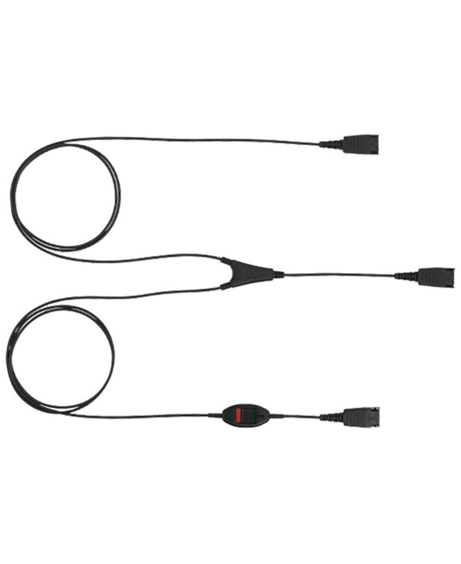 Buy Jabra QD Supervisor/Training Cord with 2 Interface and Mute Button 8800-02-01 for QD Headsets
