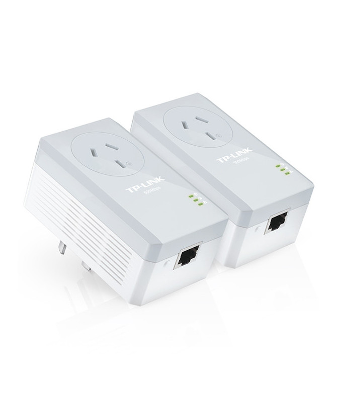 TP-Link TL-PA4010PKIT AV500 Powerline Adapter with AC Pass Through Starter Kit