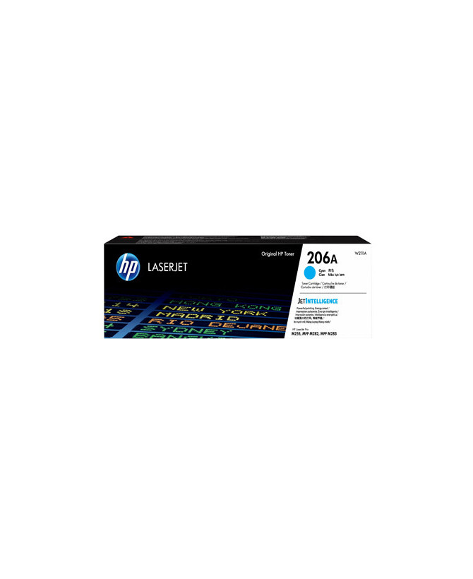 Buy HP 206A Approx 1.25k Pages Cyan Toner W2111A for M283 and M255 Printers