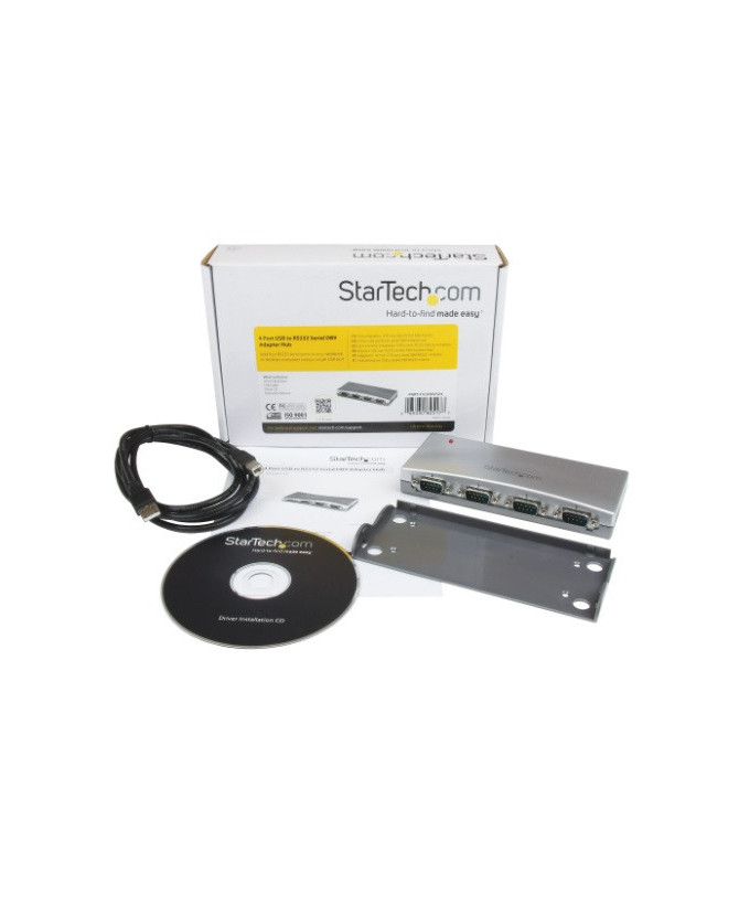 Buy Startech 4-Port USB to RS-232 Serial DB9 Adapter ICUSB2324 for PC, MAC