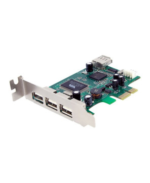 Buy StarTech 4-Port PCI Express Low Profile High Speed USB Card PEXUSB4DP for ST4200MINI2