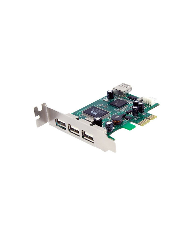 Buy StarTech 4-Port PCI Express Low Profile High Speed USB Card PEXUSB4DP for ST4200MINI2