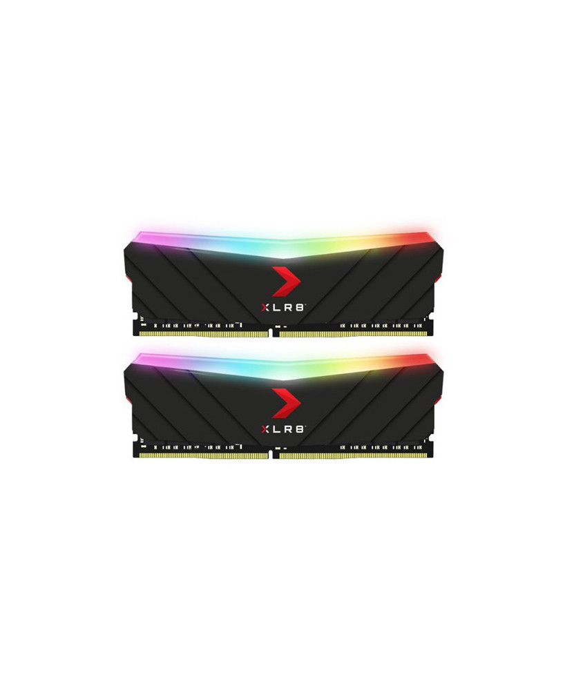 Buy PNY XLR8 16GB (2x8GB) 4600Mhz DDR4 UDIMM RGB Memory Module in Black MD16GK2D4460019XRGB For Gaming Desktop PC
