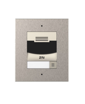 AXIS 2N IP Solo Intercom System  – Flush Mounted with Camera in Nickel 01300-001