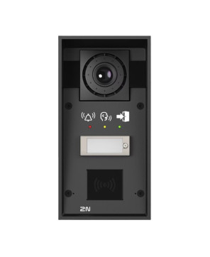 AXIS 2N IP Force 1-Button Intercom System with Camera, RFID Card Reader & Status Icons 01334-001