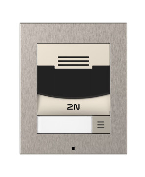 AXIS 2N IP Solo Intercom System  – Surface Mounted (No Camera) in Nickel 02203-001