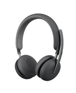 Logitech Zone Wireless 2 MS Bluetooth Stereo Headset with Receiver in Graphite 981-001153