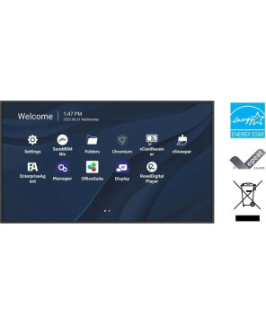ViewSonic CDE4330 43" 4K Presentation Display