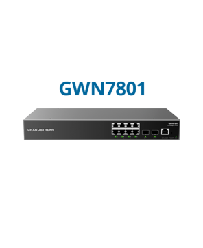 Grandstream GWN7801 8-Ports Enterprise Layer 2+ Managed Network Switch