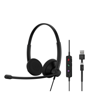 Buy EPOS IMPACT 100 MS USB-C+A Headset | The Telco Shop AU