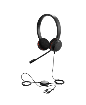 Jabra Evolve 20SE MS Stereo USB-C/A Headset