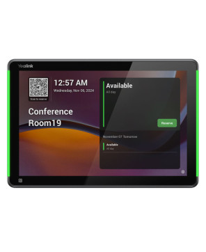 Buy your Yealink ROOMPANELPLUS-EVAL RoomPanel Plus Evaluation Unit – Smart Touch Panel for Meeting Room Scheduling | The Telco Shop AU