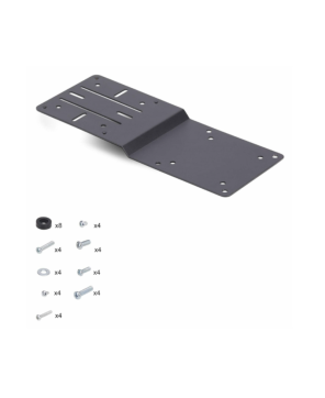 StarTech VESA Mounting Bracket for NUC/Thin Clients or Laptop Docking Stations DOCK-NUC-VESA-MOUNT Side View