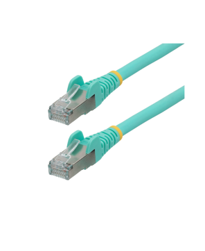 Startech 3m CAT6a Ethernet Cable Aqua LSZH FTP Snagless RJ-45 Patch Cable NLAQ-3M-CAT6A-PATCH