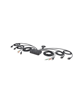 StarTech 2-Port Dual-Monitor HDMI Cable KVM Switch C2-DH46-UA2-CBL-KVM