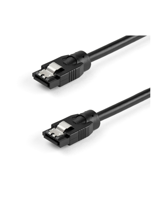 StarTech 0.3 m Round SATA Cable 6Gbs SATRD30CM