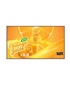 LG 43" 43UH5Q 4K 500 NITS webOS 8.0 24/7 IP5X Digital Signage Display 43UH5Q-E Front View